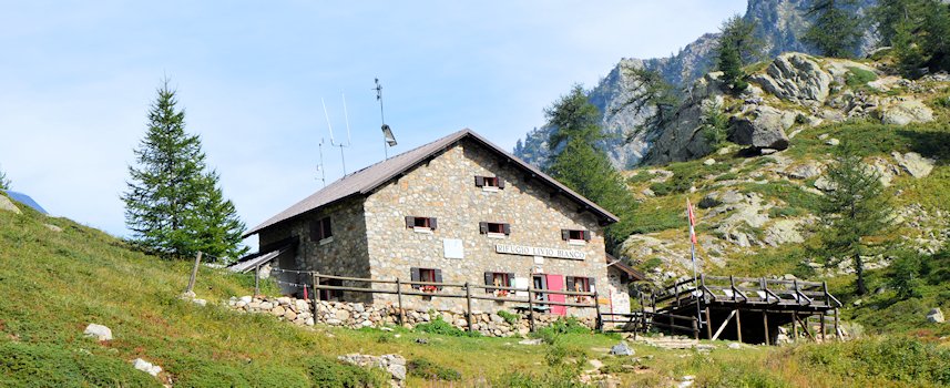 Questa è una montagna con nuvole